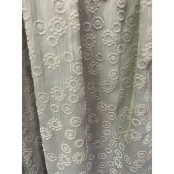 Monroe & Main Dress Womens Plus Size 1X gray tunic layered Tie Front Textured - Picture 5 of 7